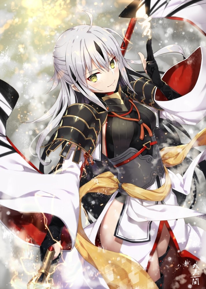 This is a pixiv picture whose title is 長尾景虎.