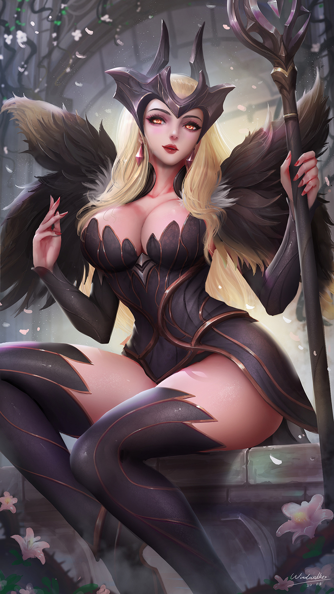 This is a pixiv picture whose title is coven leblanc.