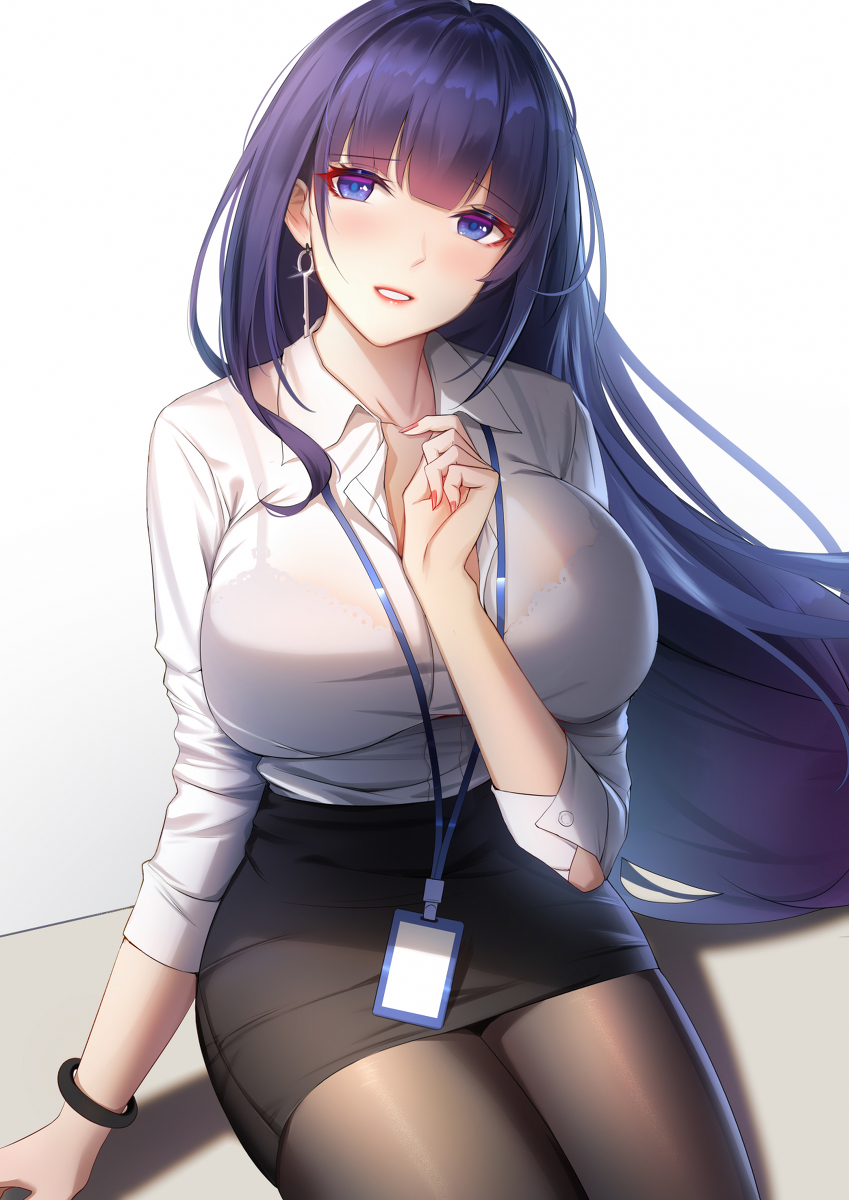 This is a pixiv picture whose title is 芽衣.
