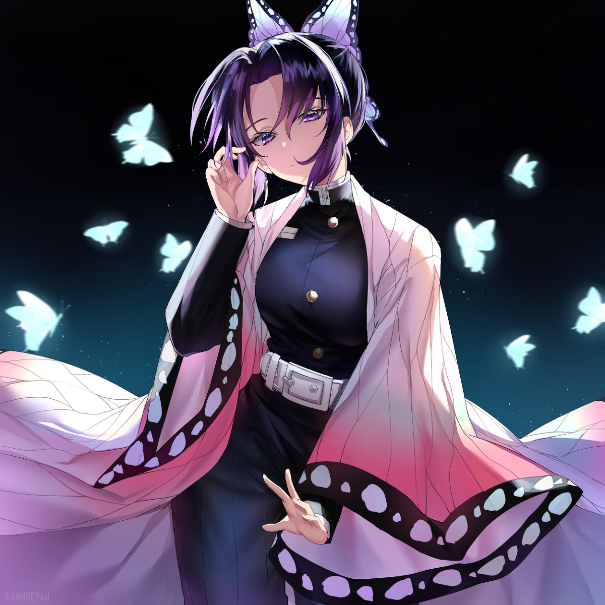 This is a pixiv picture whose title is Insect Pillar.
