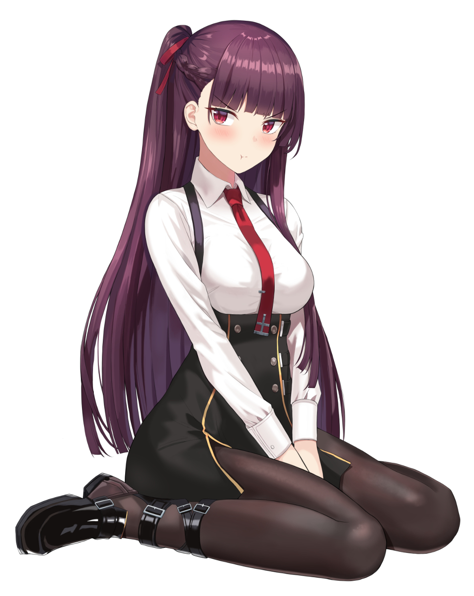 This is a pixiv picture whose title is WA2000.