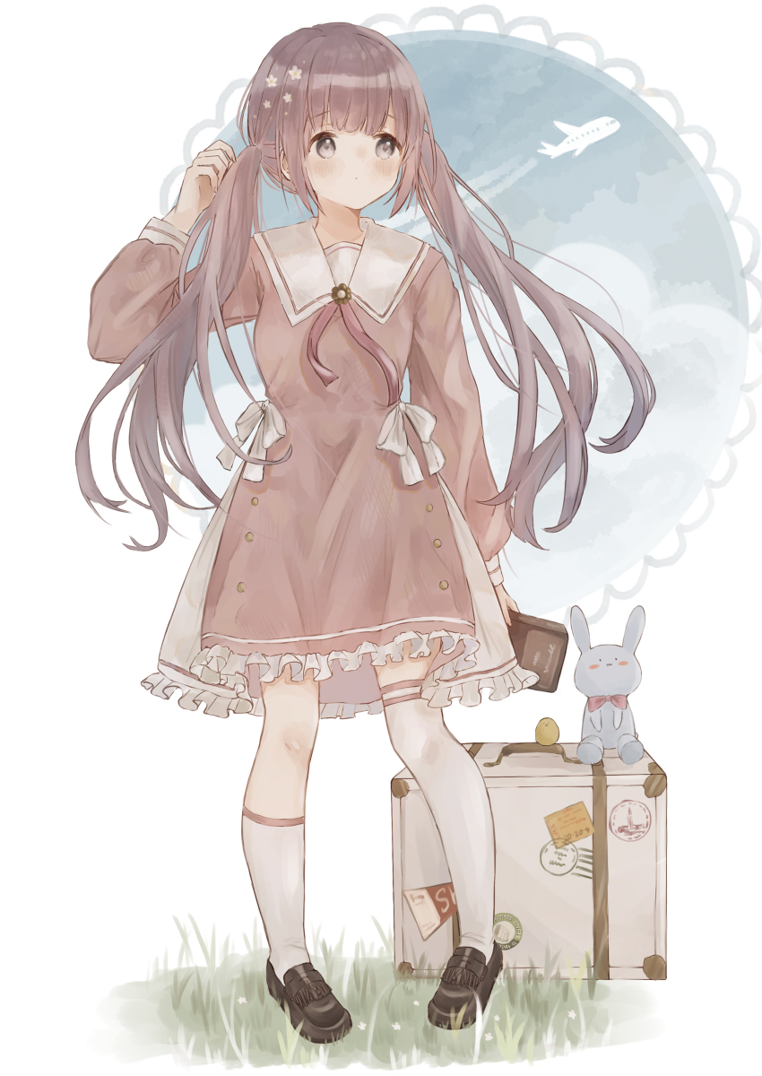 This is a pixiv picture whose title is 旅✈️.