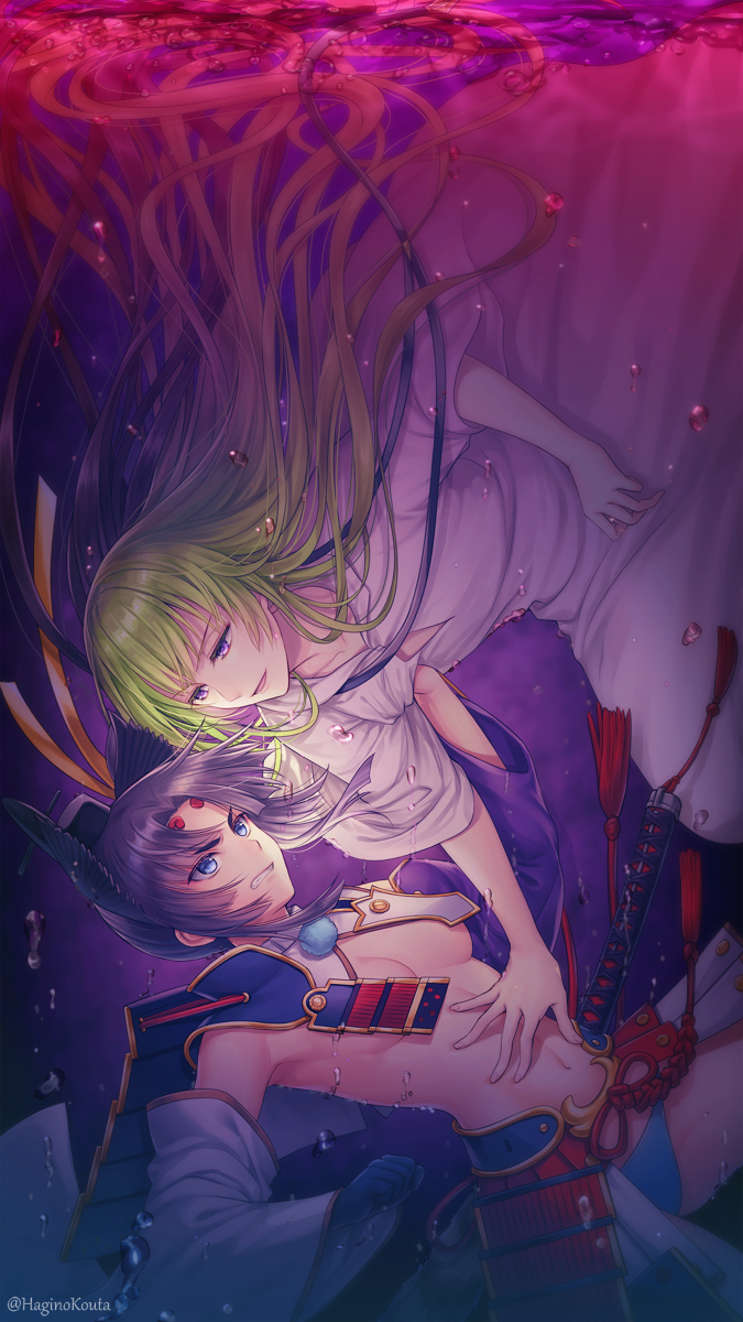 This is a pixiv picture whose title is 澱.