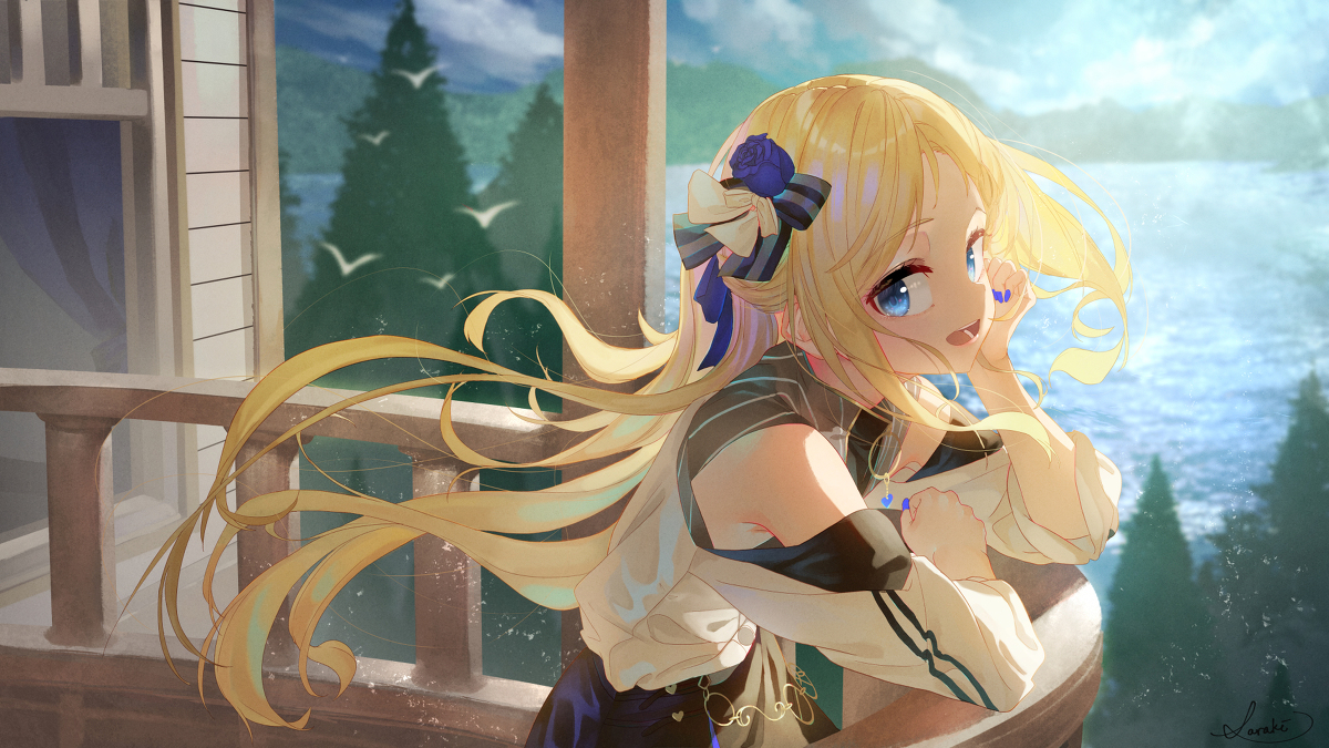 This is a pixiv picture whose title is いい眺めだね.