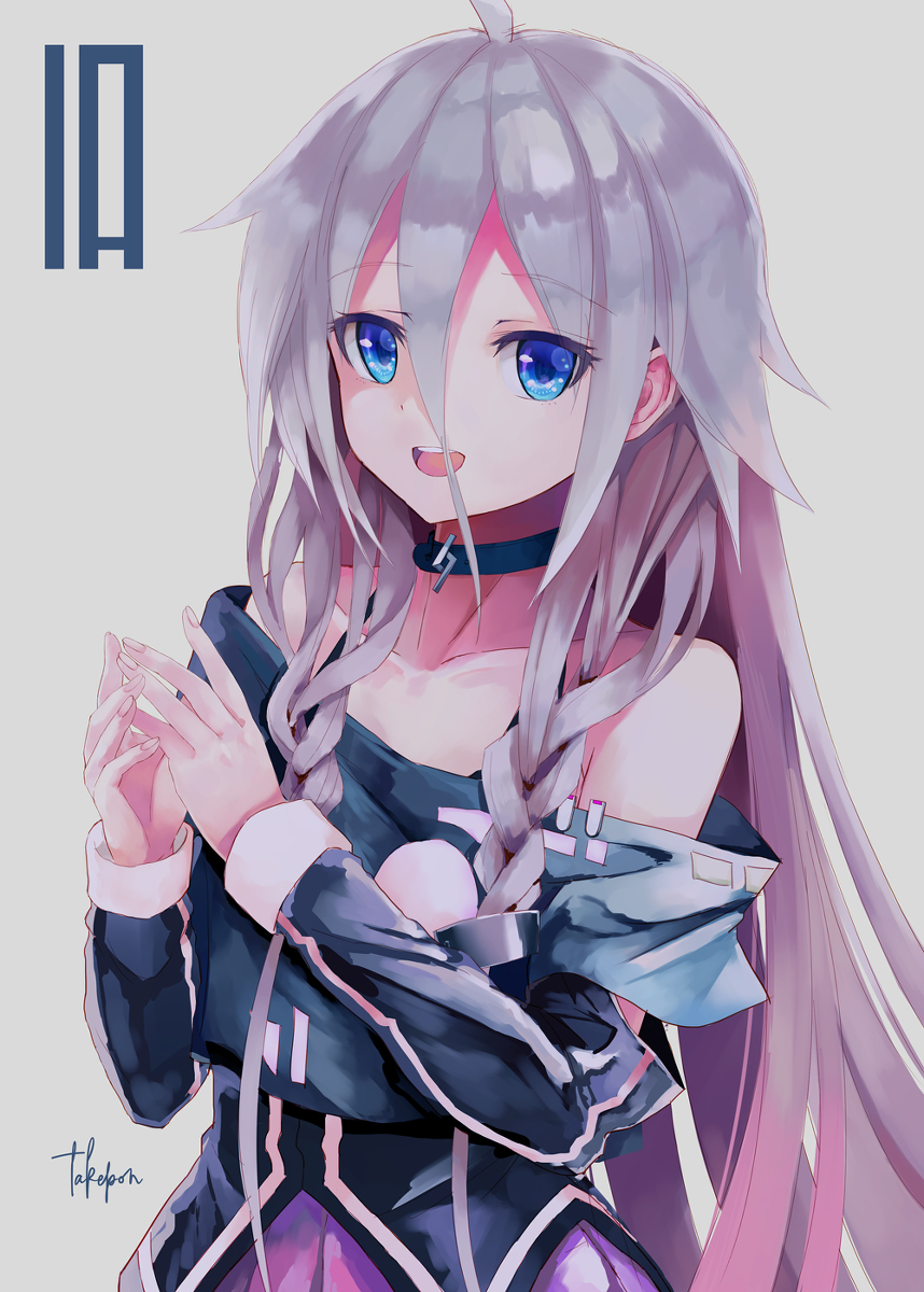 This is a pixiv picture whose title is IA.