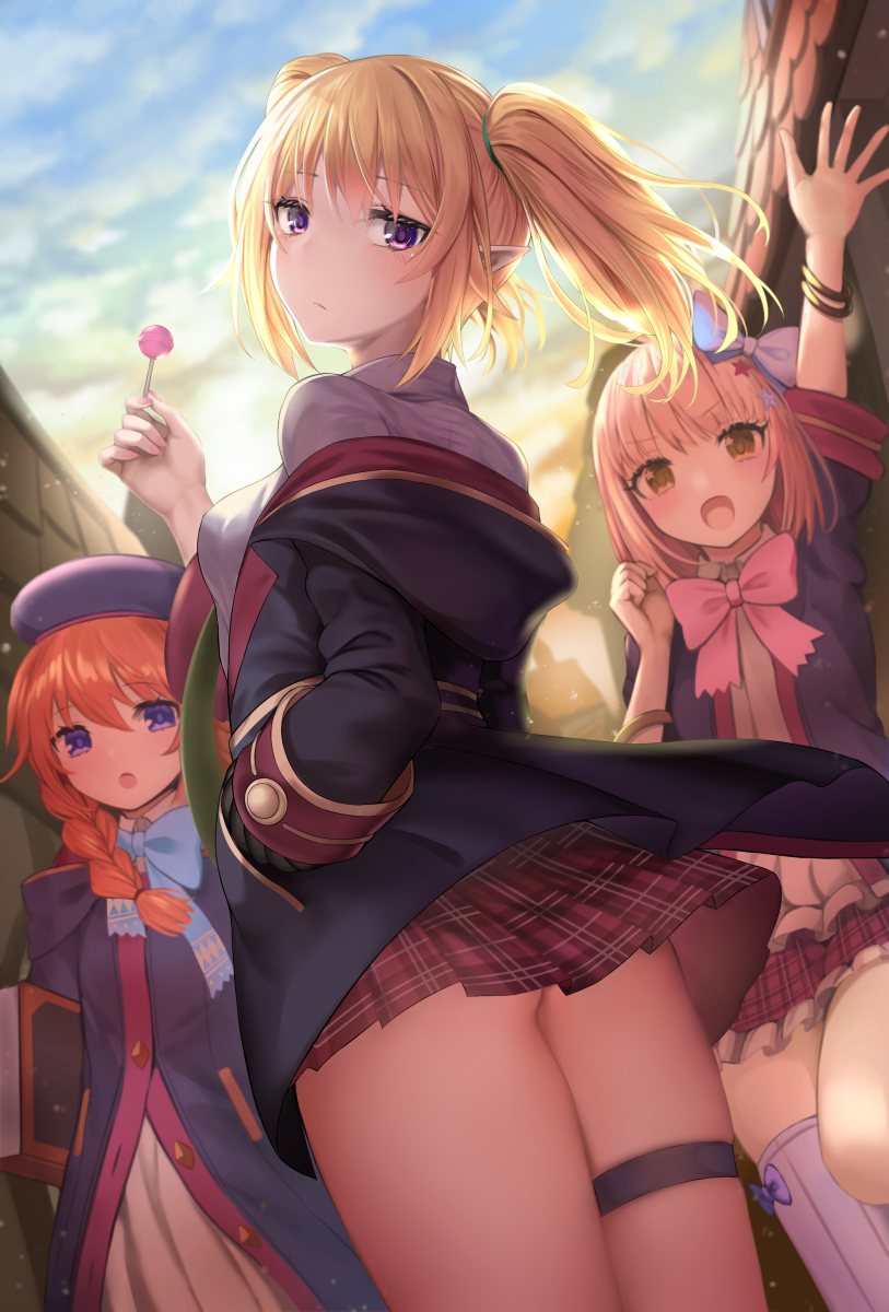 This is a pixiv picture whose title is なかよし.