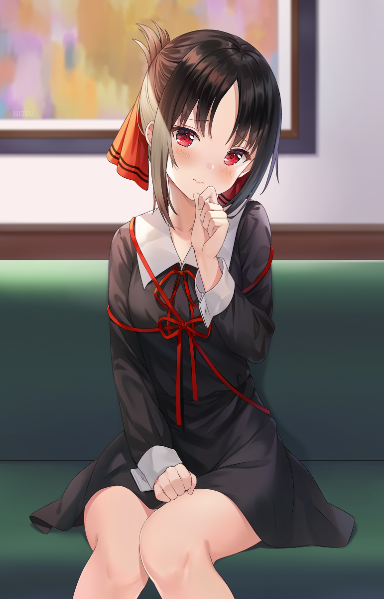 This is a pixiv picture whose title is 四宮かぐや.