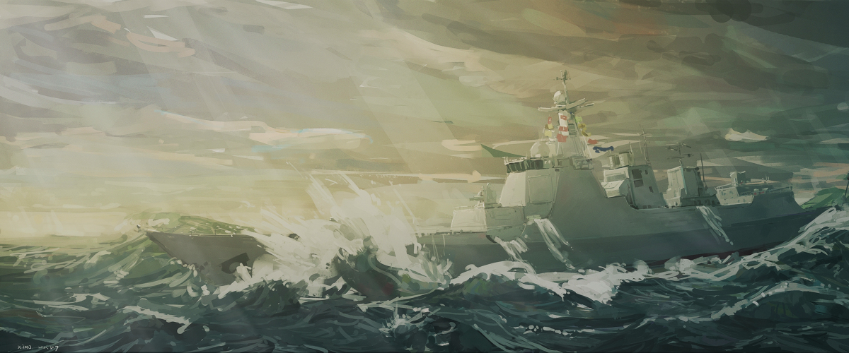 This is a pixiv picture whose title is 洶湧.