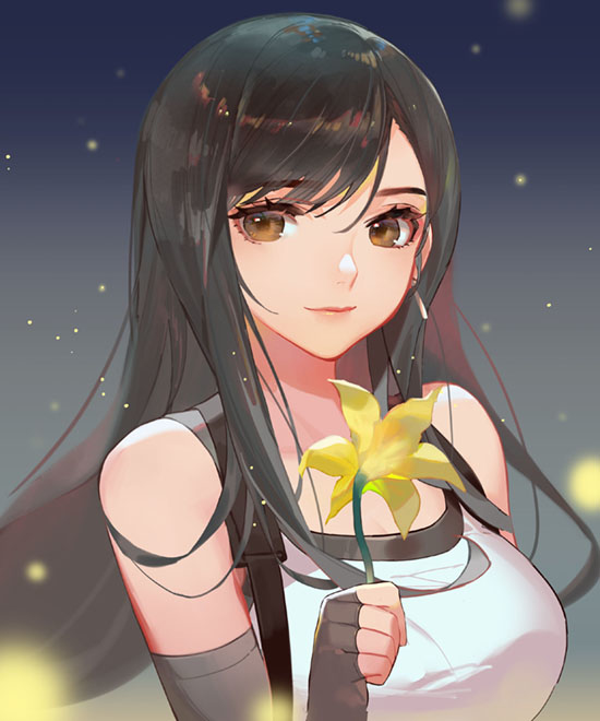 This is a pixiv picture whose title is Tifa.