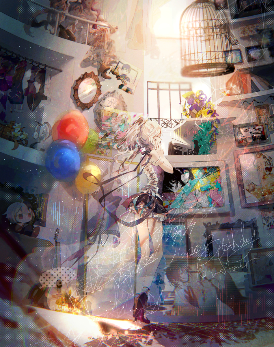 This is a pixiv picture whose title is 花誕2020.