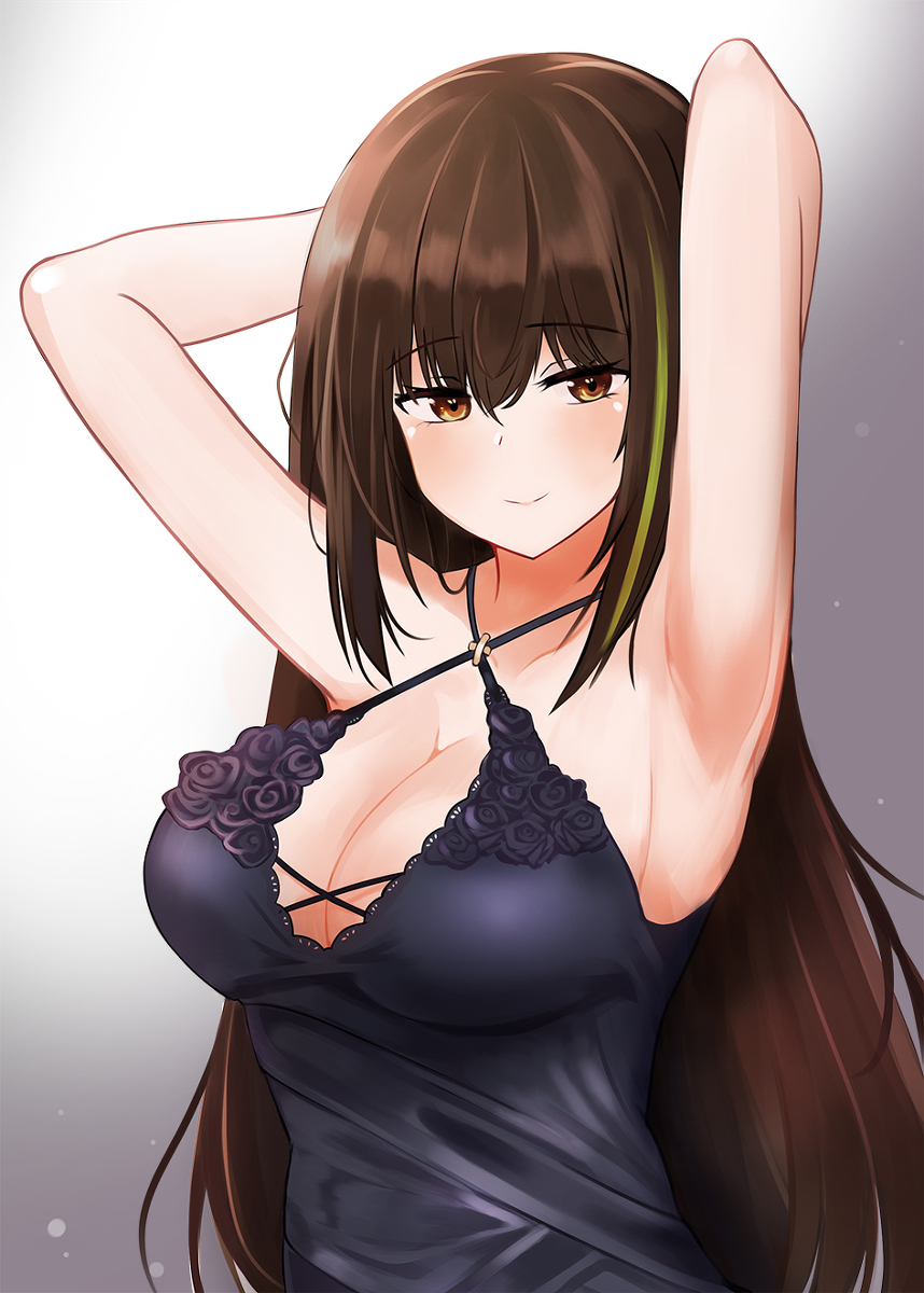 This is a pixiv picture whose title is M4A1.