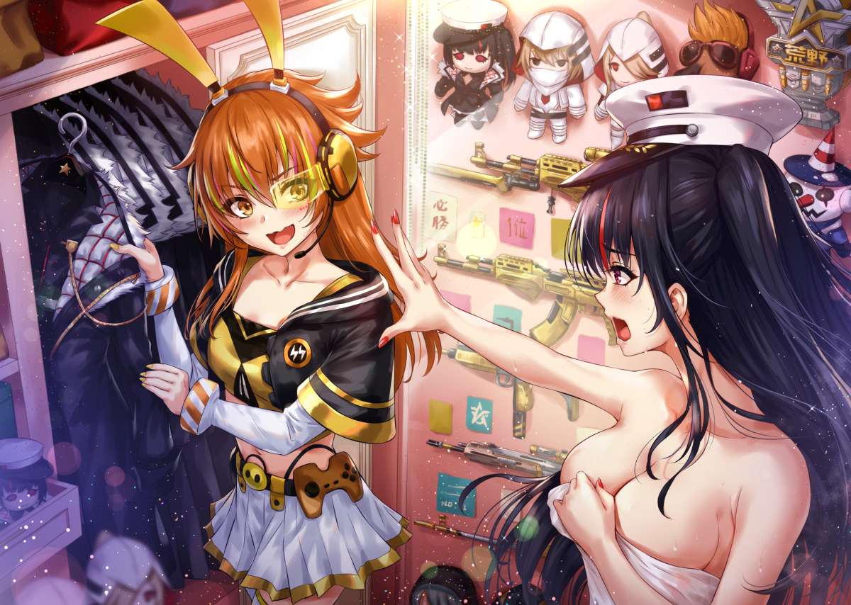 This is a pixiv picture whose title is 荒野行動/五五王者祭.