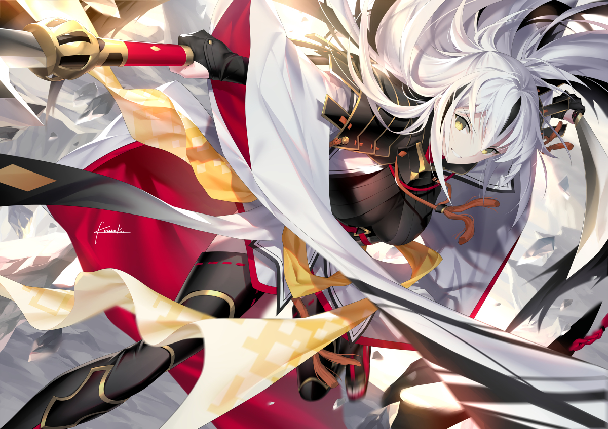 This is a pixiv picture whose title is 長尾景虎.