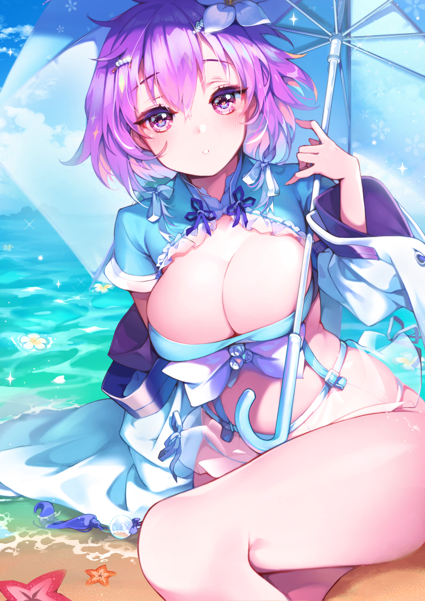 This is a pixiv picture whose title is 【放置少女】夏侯覇.