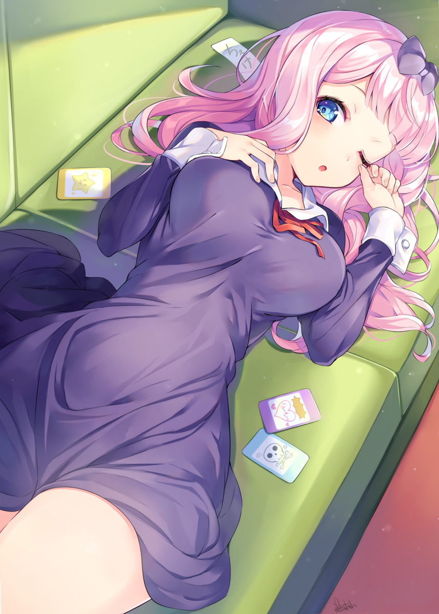 This is a pixiv picture whose title is いねむりちか.