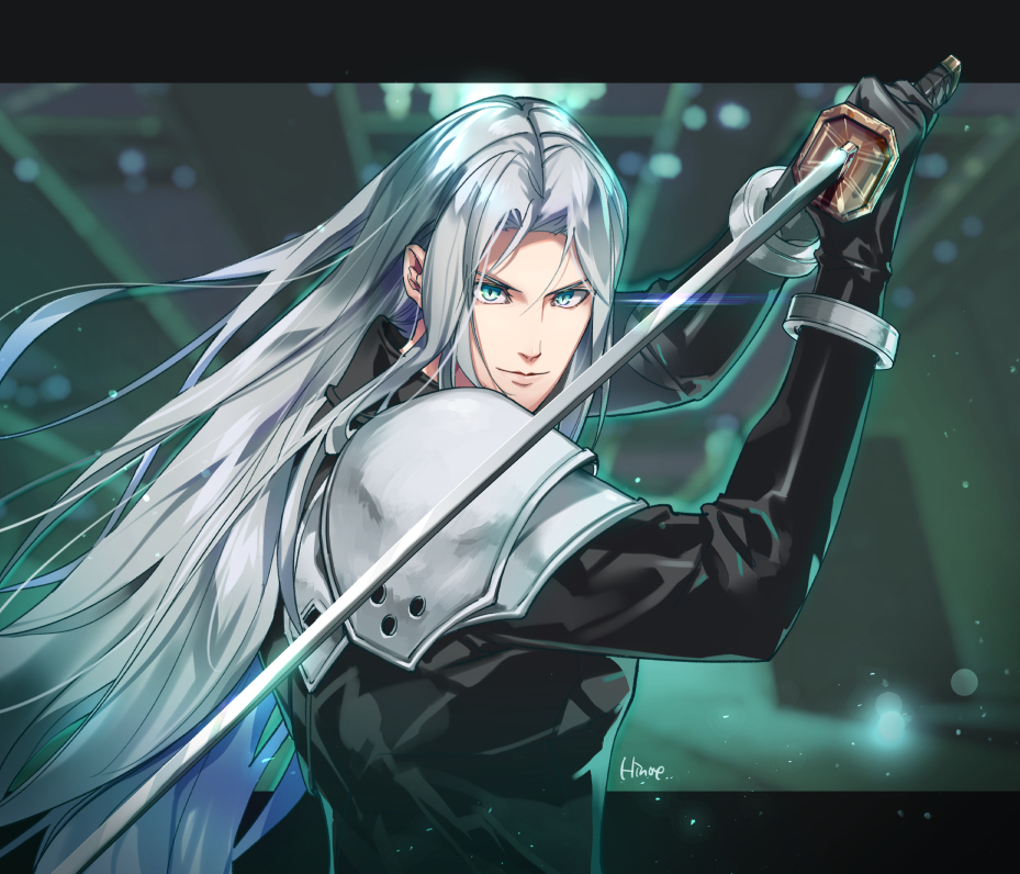 This is a pixiv picture whose title is セフィロス.