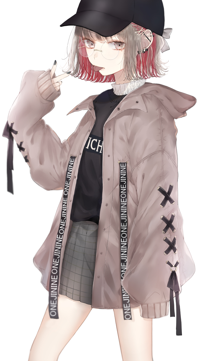 This is a pixiv picture whose title is ✌️.