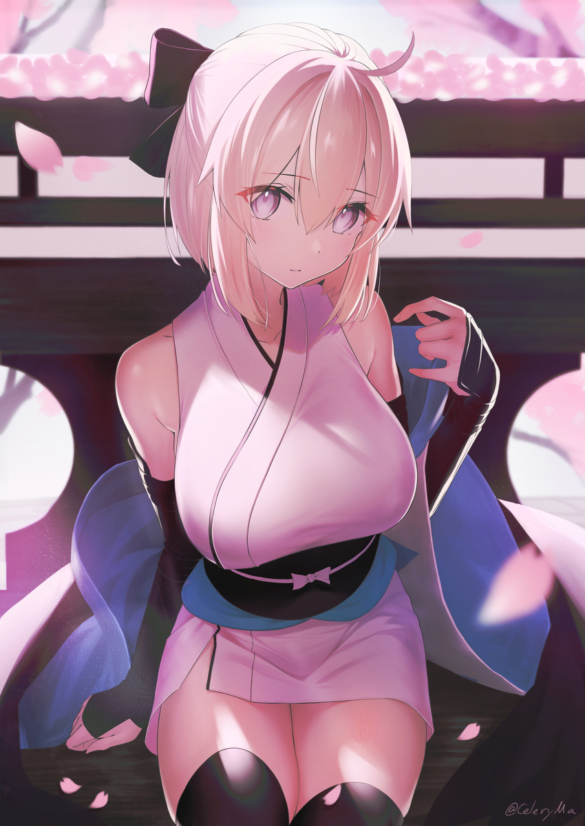 This is a pixiv picture whose title is お花見しませんか？お花見.