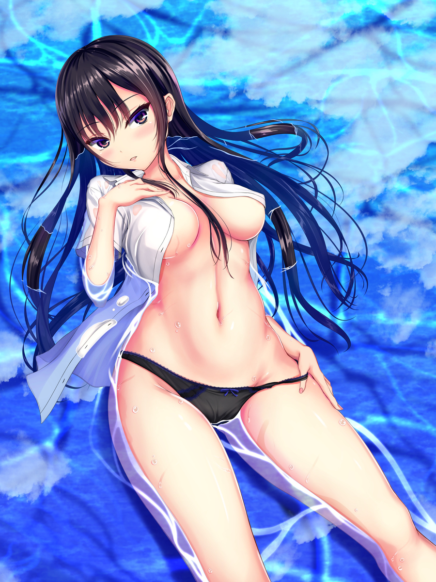 This is a pixiv picture whose title is 冷やし美香ちゃん.
