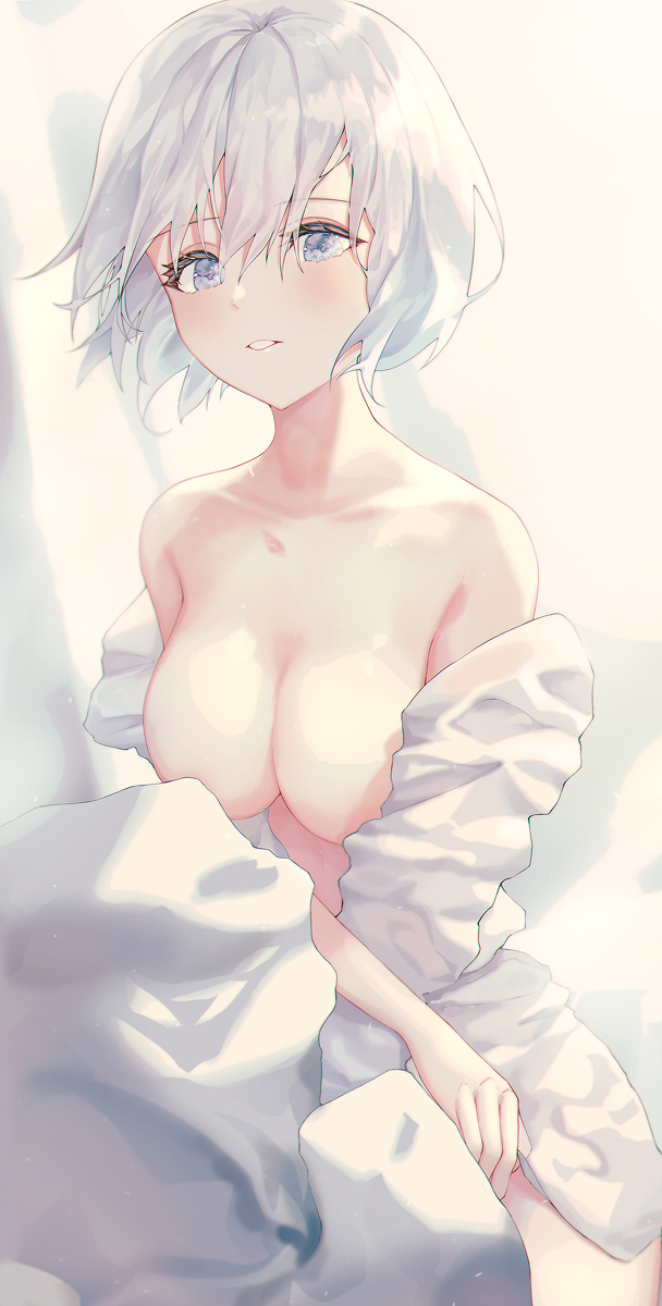 This is a pixiv picture whose title is 翌日.