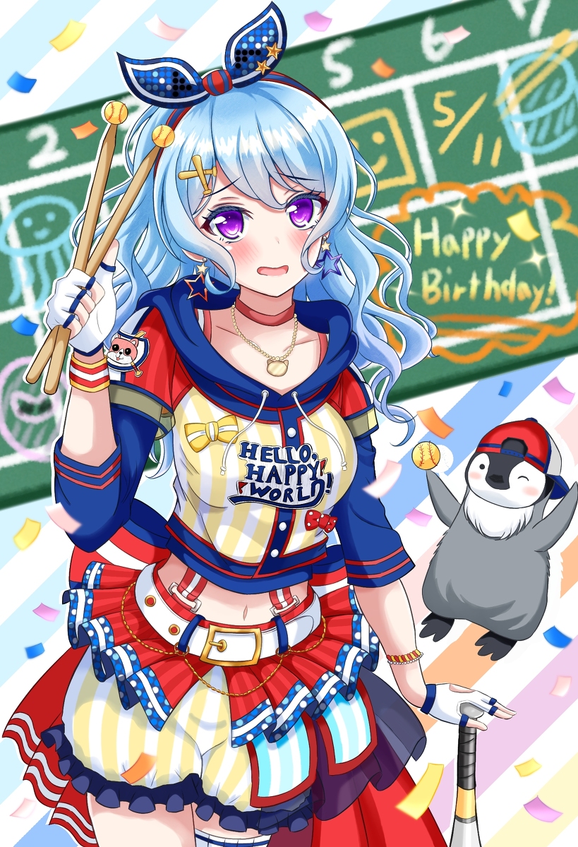 This is a pixiv picture whose title is 花音ちゃん誕生日！.