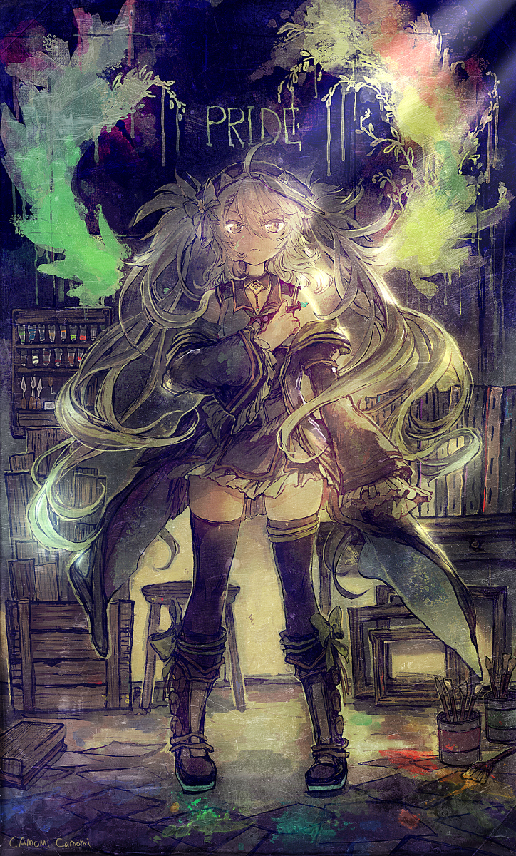 This is a pixiv picture whose title is PRIDE.