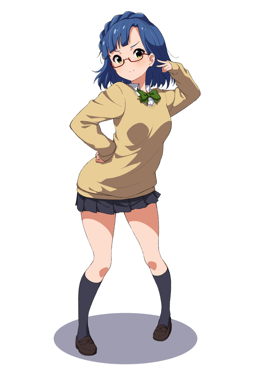 This is a pixiv picture whose title is インテリ百合子.