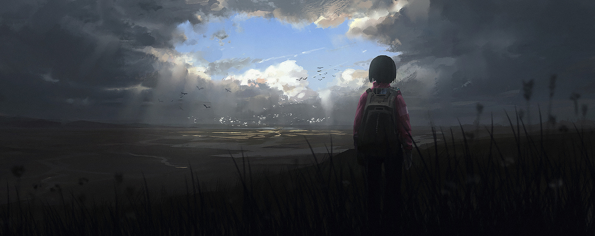 This is a pixiv picture whose title is cloud.