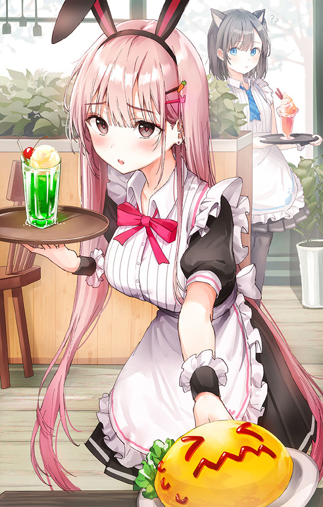 This is a pixiv picture whose title is ねぇ、恥ずかしいからこっち見ないで....