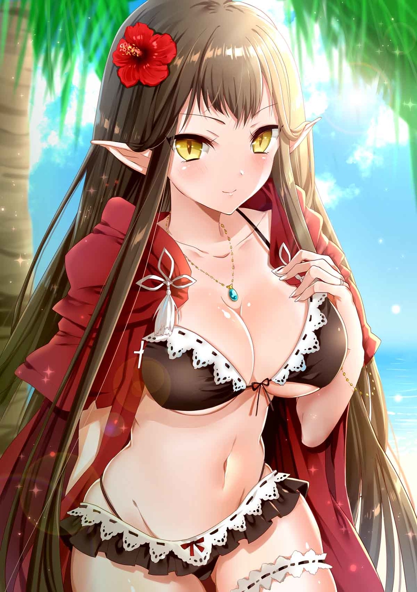 This is a pixiv picture whose title is 水着セミ様.