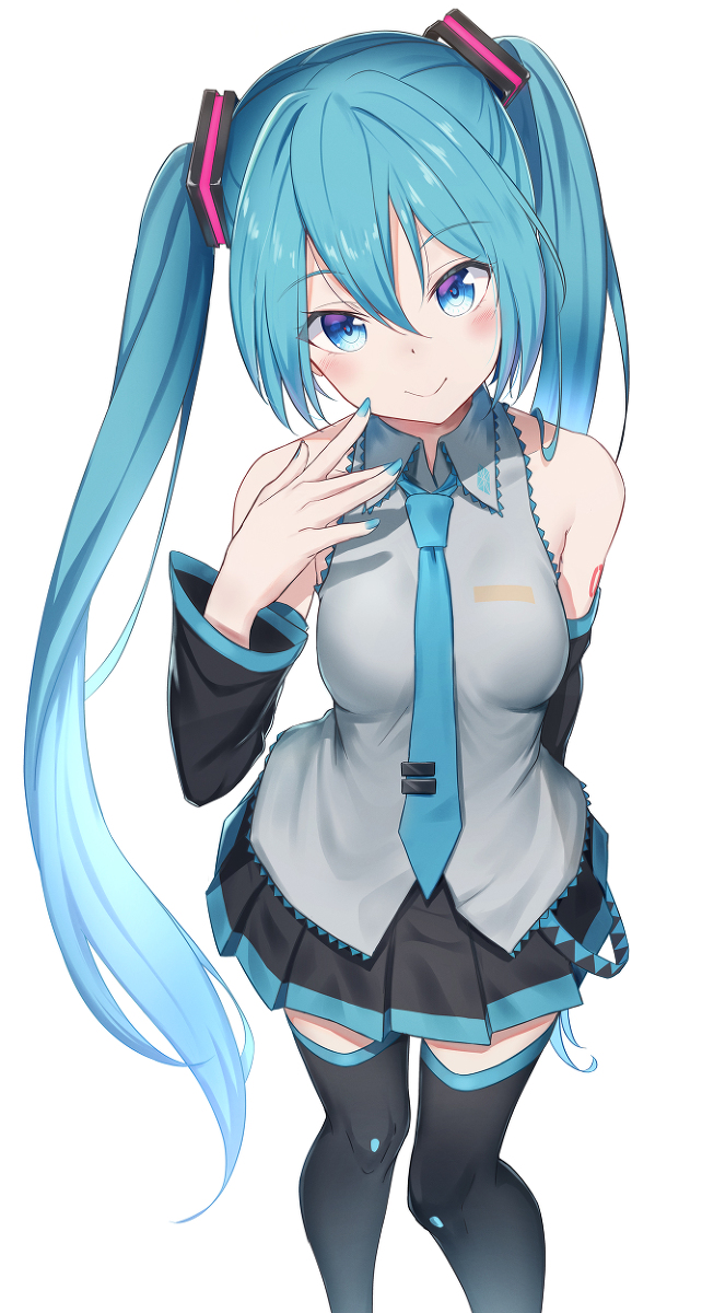 This is a pixiv picture whose title is miku!.