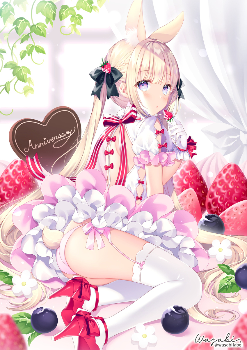 This is a pixiv picture whose title is Anniversary strawberry.