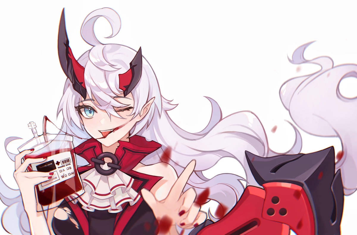 This is a pixiv picture whose title is 番茄汁什么的最棒了！！.