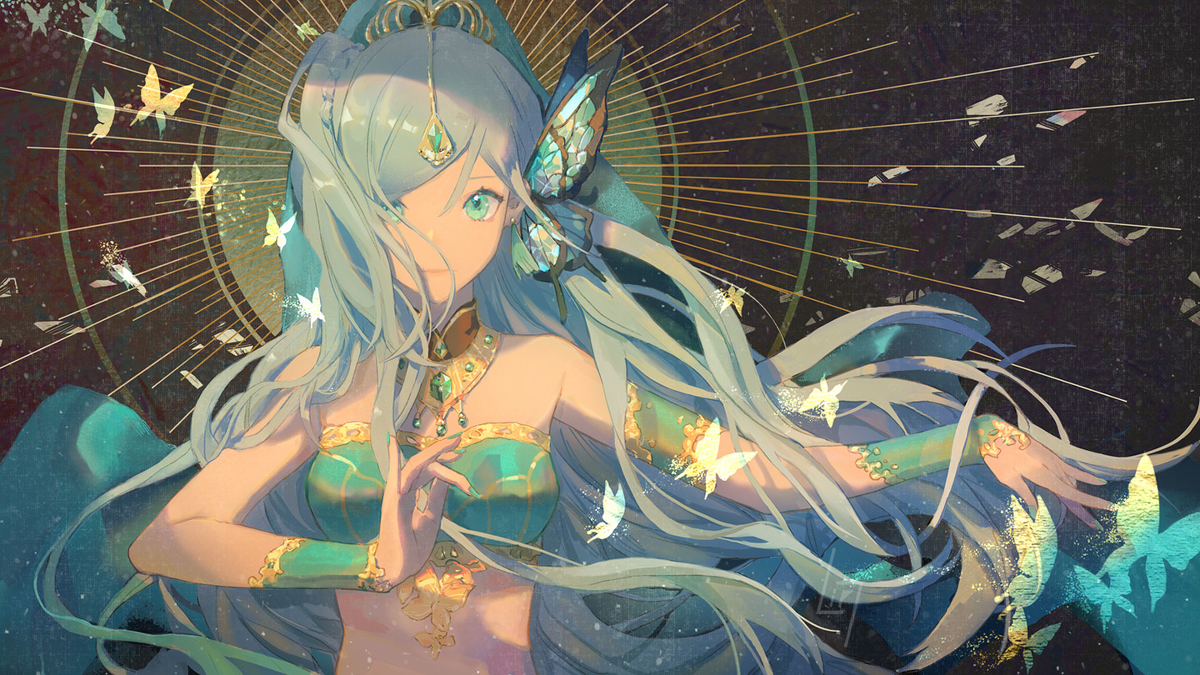 This is a pixiv picture whose title is 背井之神.