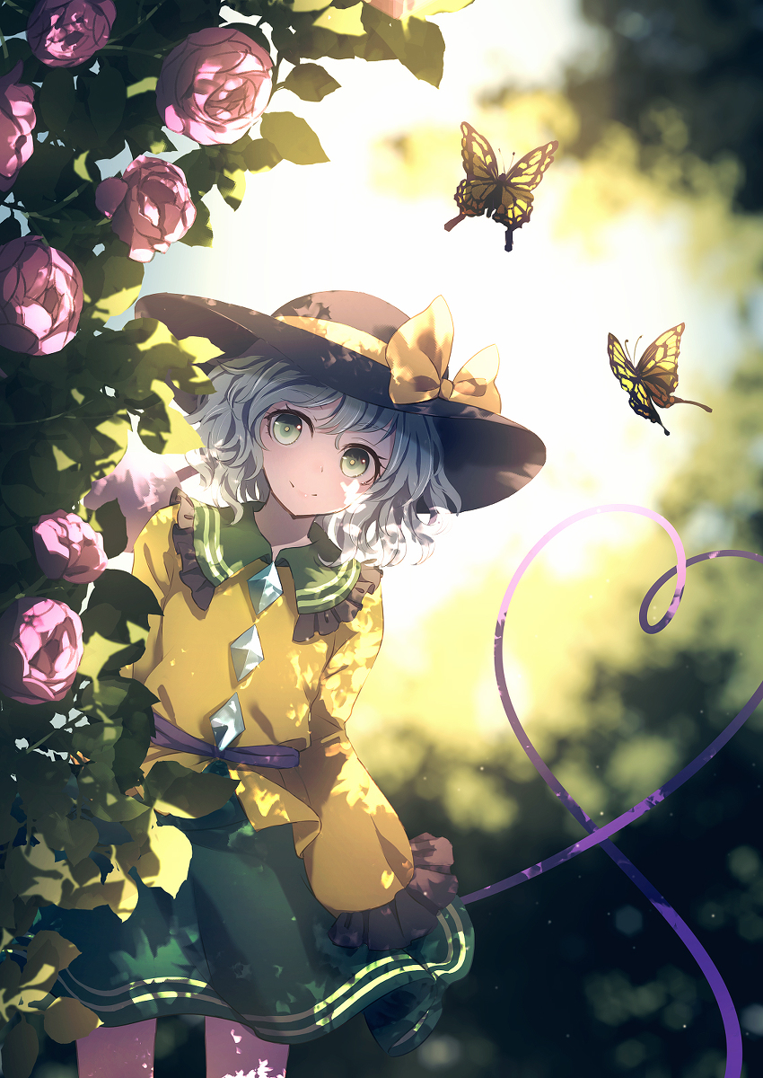 This is a pixiv picture whose title is ローズガーデン.