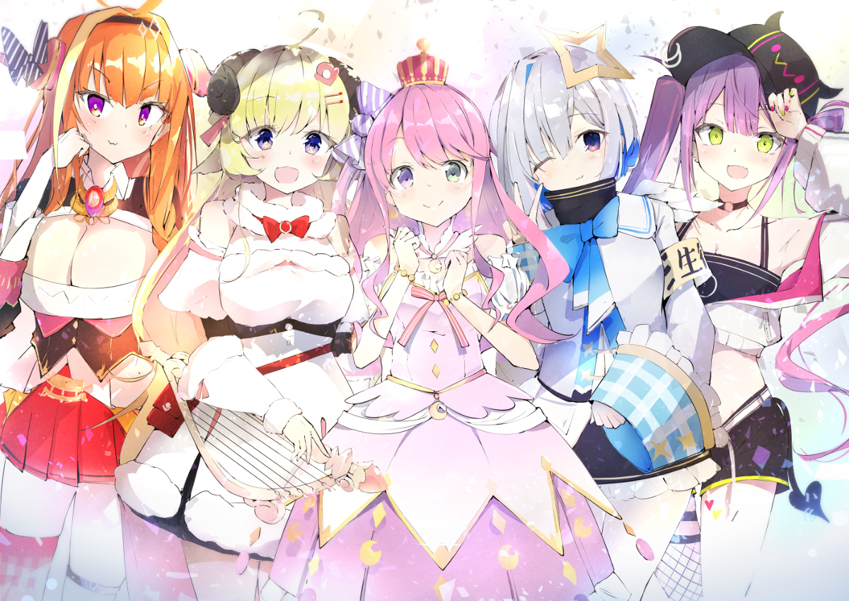This is a pixiv picture whose title is 四期生.