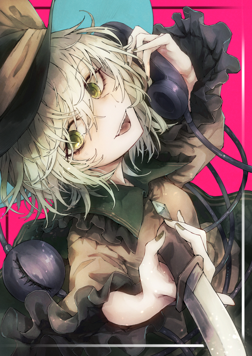 This is a pixiv picture whose title is 古明地こいし.