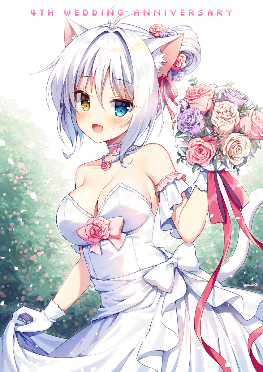 This is a pixiv picture whose title is WEDDING.