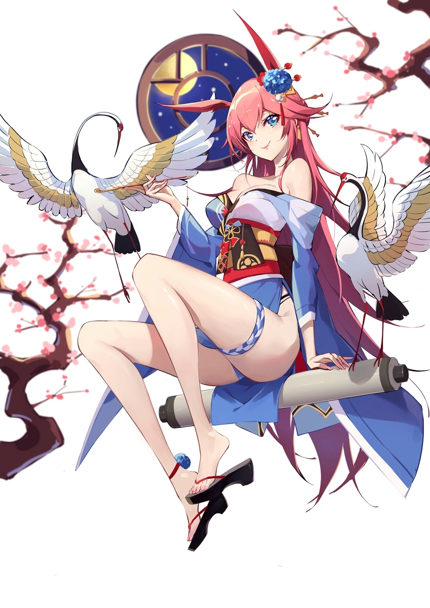 This is a pixiv picture whose title is 八重樱.