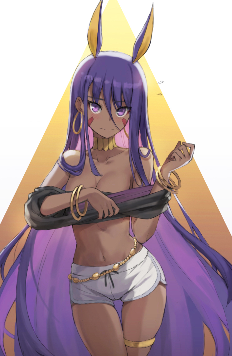 This is a pixiv picture whose title is 着替え中ニトクリス.