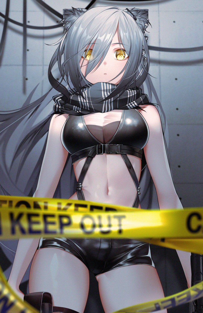 This is a pixiv picture whose title is BLACK.