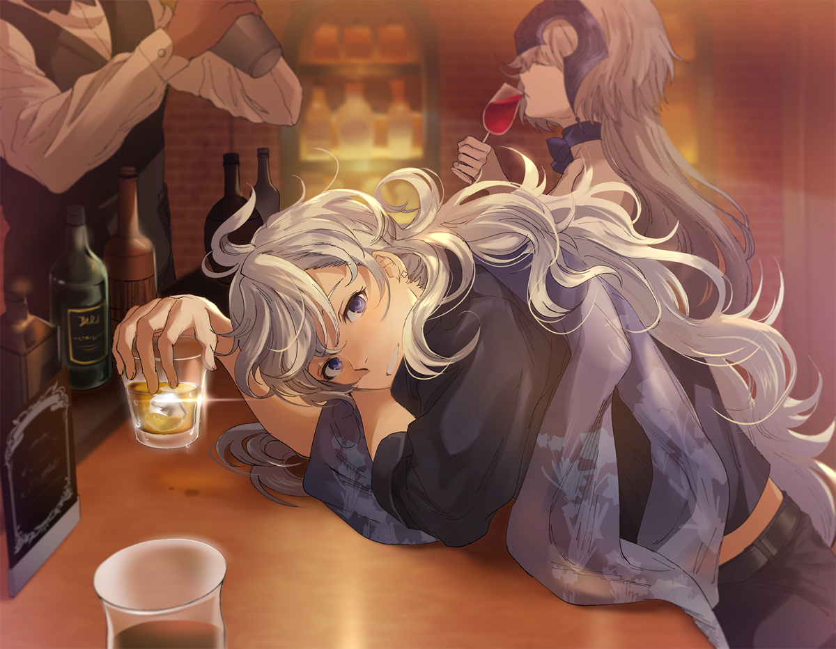 This is a pixiv picture whose title is マーリン.