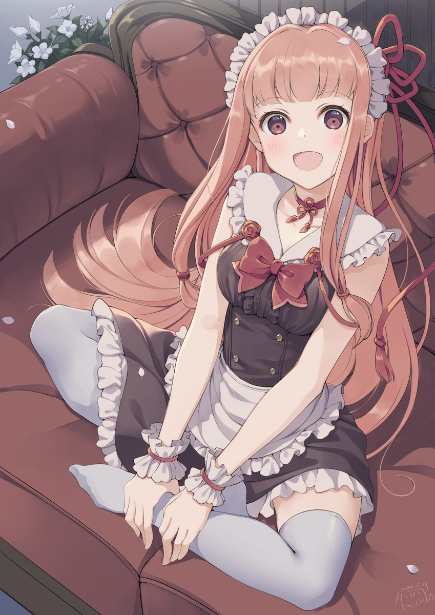 This is a pixiv picture whose title is 可愛いボイスロイドにはメイド服を着せろ6.