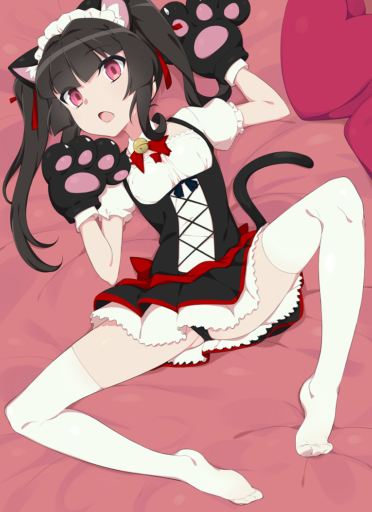 This is a pixiv picture whose title is 発情猫調ちゃん.