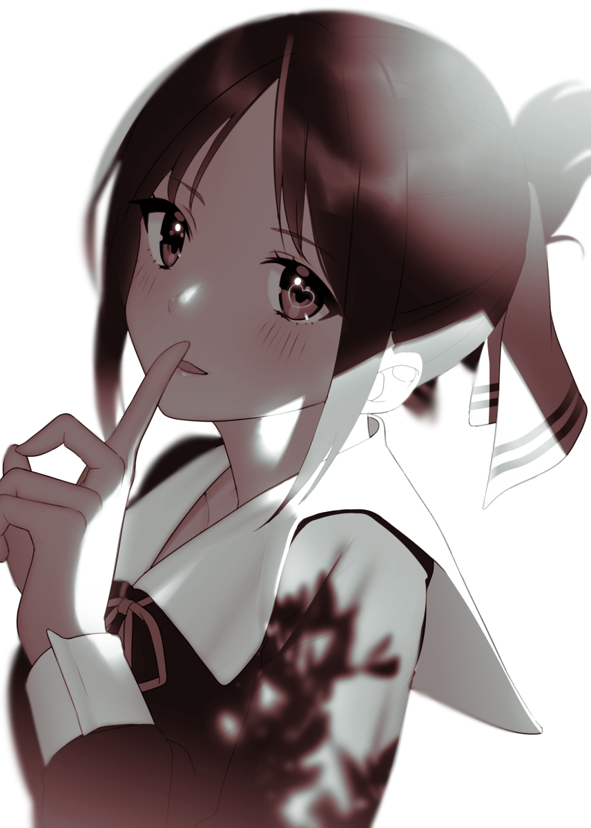 This is a pixiv picture whose title is かぐや様は…♡.