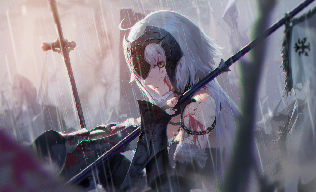 This is a pixiv picture whose title is 終戦.