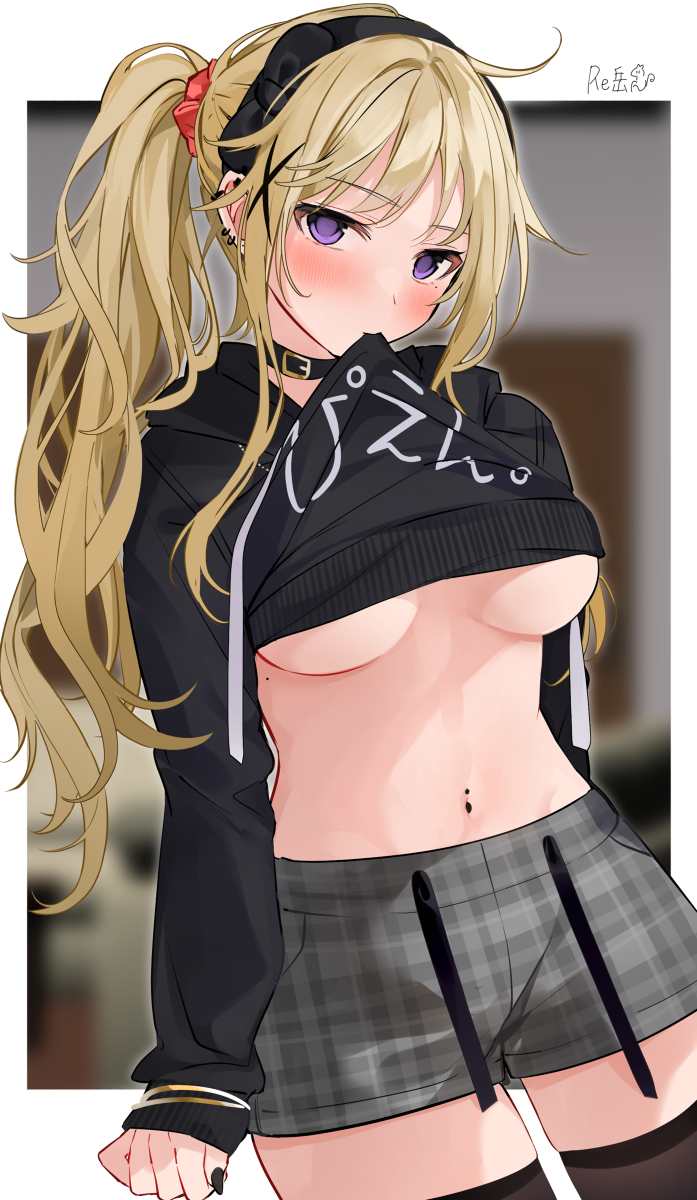 This is a pixiv picture whose title is ギャルJK.