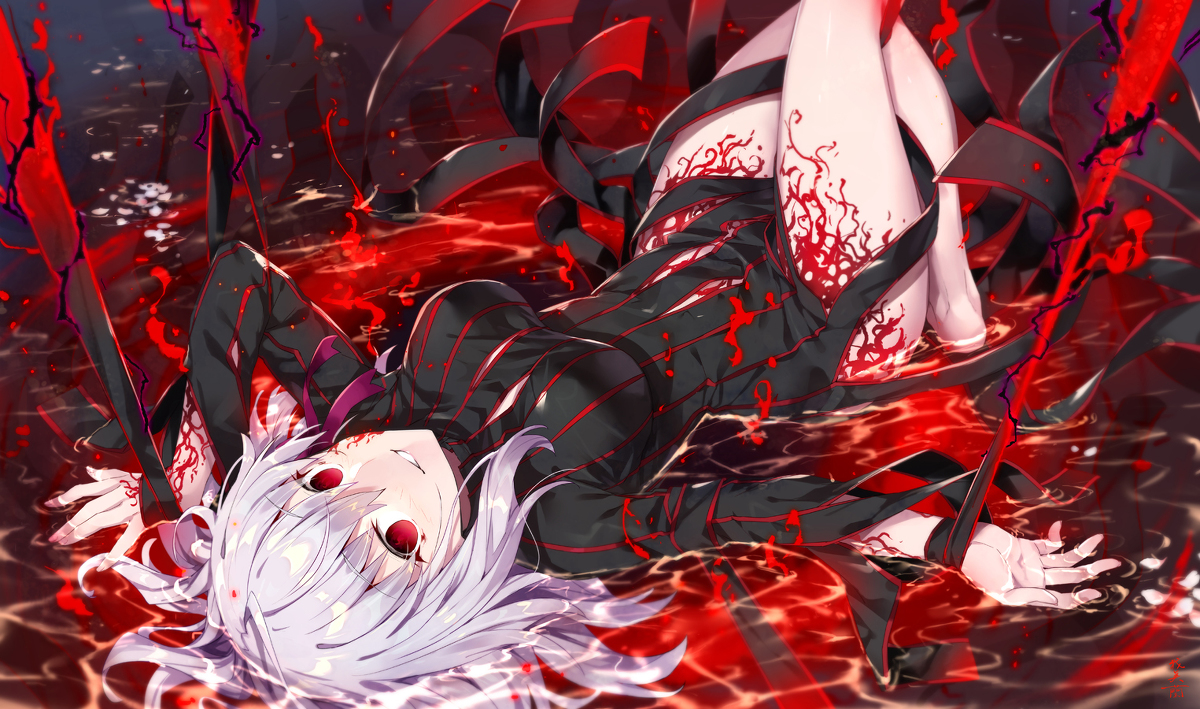 This is a pixiv picture whose title is C98　黒桜.