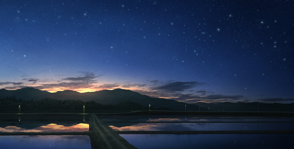This is a pixiv picture whose title is 薄暮2.