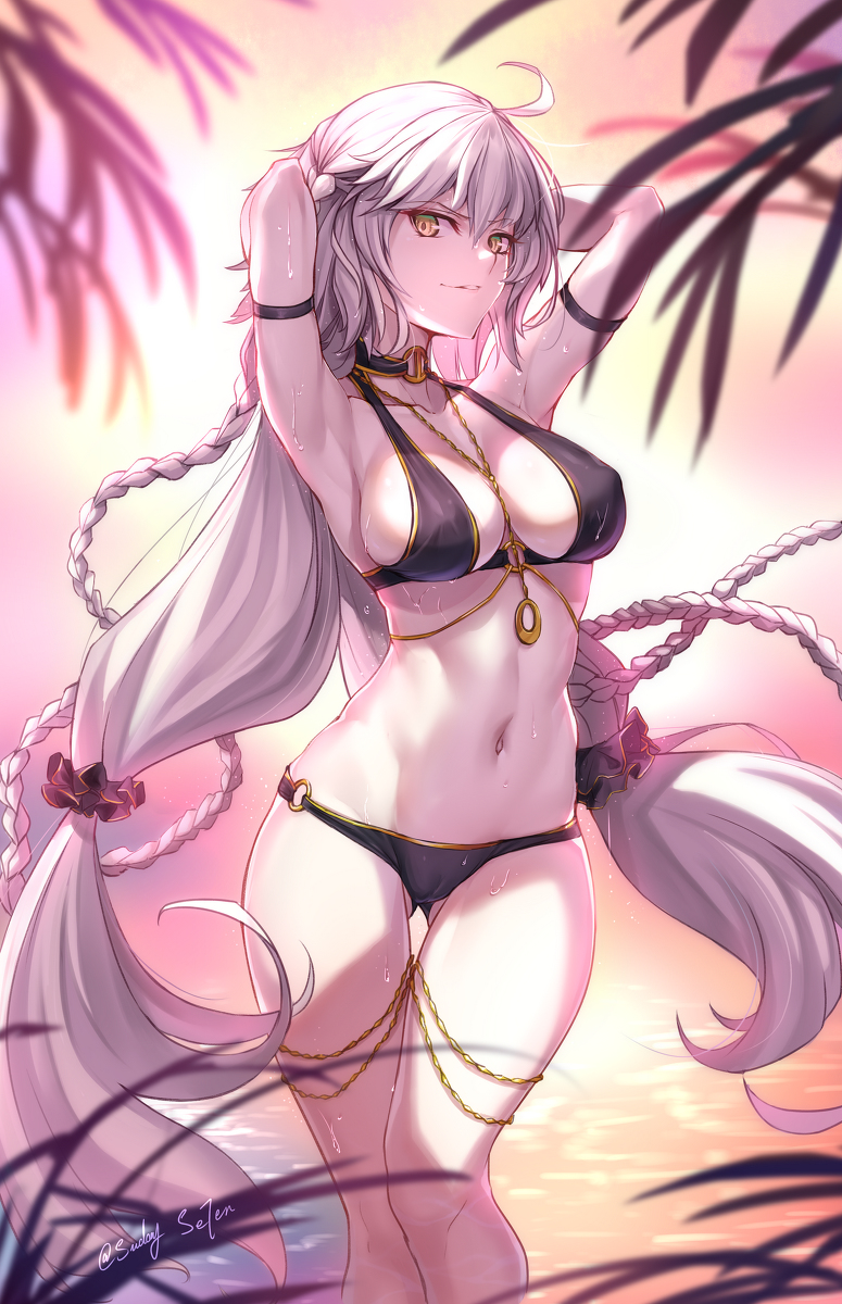 This is a pixiv picture whose title is 祭装邪ンヌ.
